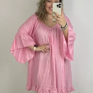 Vestido Verão Rosa