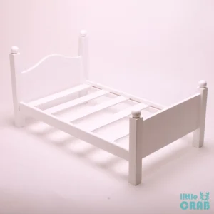 Cama Miniatura Bonecas Pintada